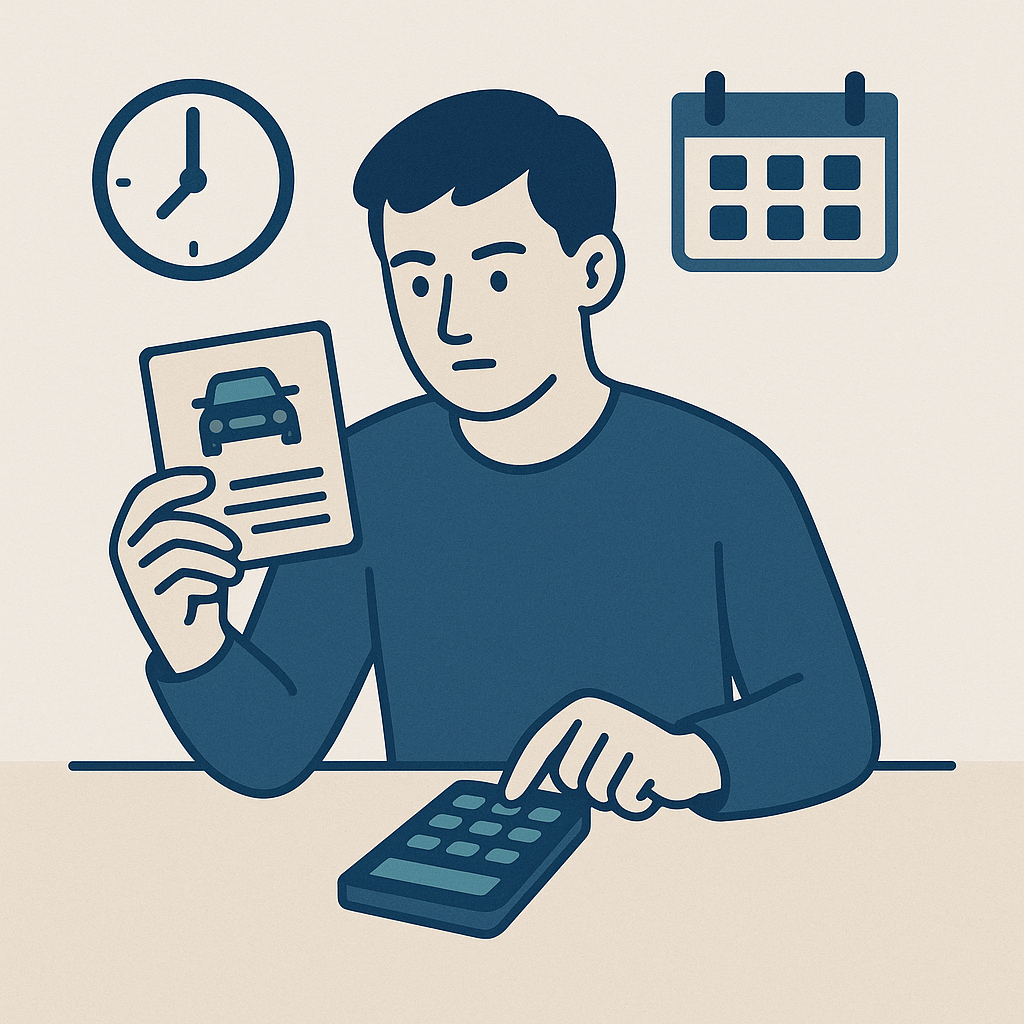 Illustration : Comment calculer le délai d’instance pour une nouvelle carte grise ?
