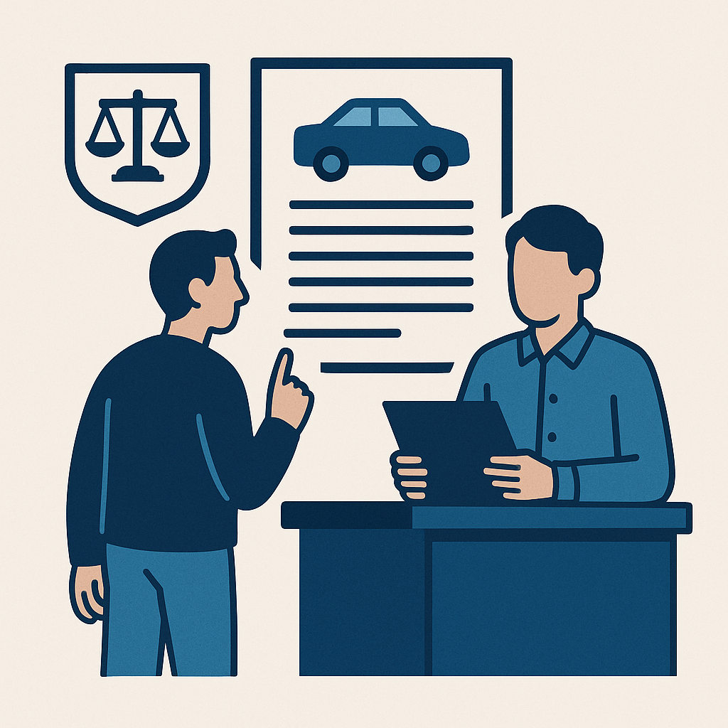 Illustration : Certificat de non-gage : à qui le demander ?