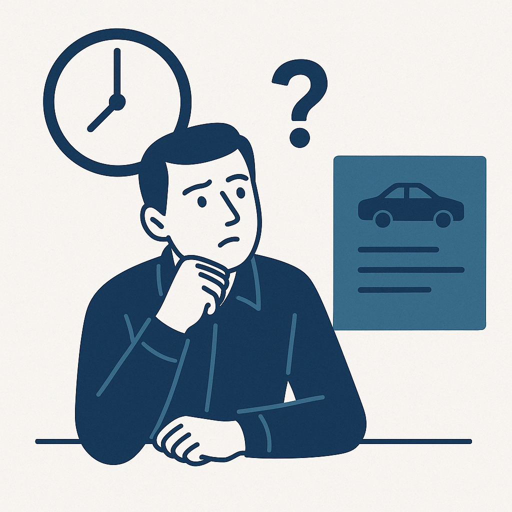 Illustration : Combien de temps prend le processus de modification d’une carte grise ?