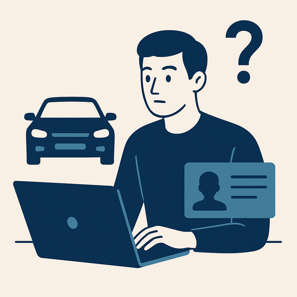 Illustration : Est-ce plus avantageux de commander sa carte grise en ligne ?