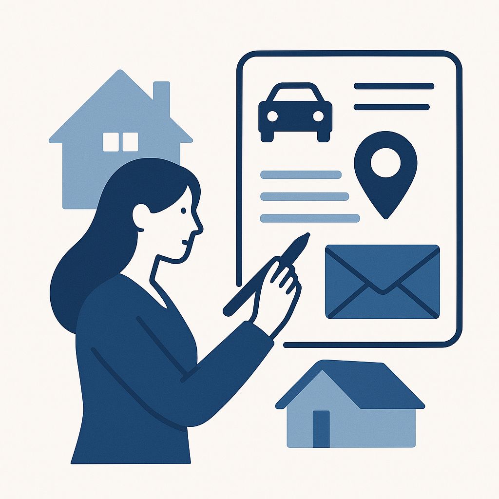Illustration : Guide ultime pour changer d'adresse sur une carte grise