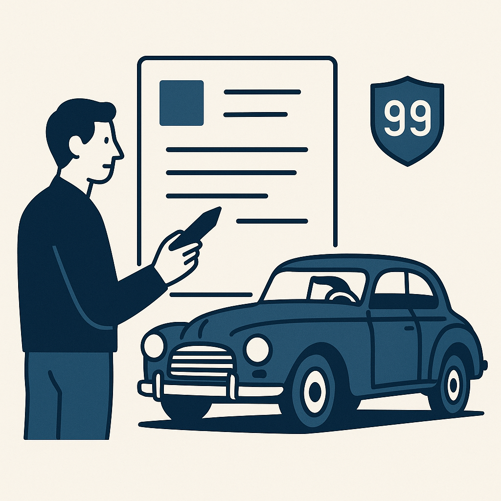 Illustration : Carte grise pour véhicule de collection : démarches et procédure