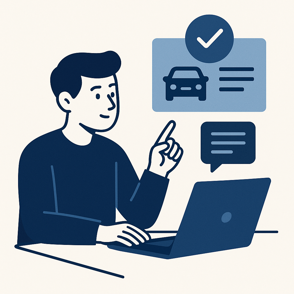 Illustration : Conseils et astuces pour la demande de carte grise en ligne