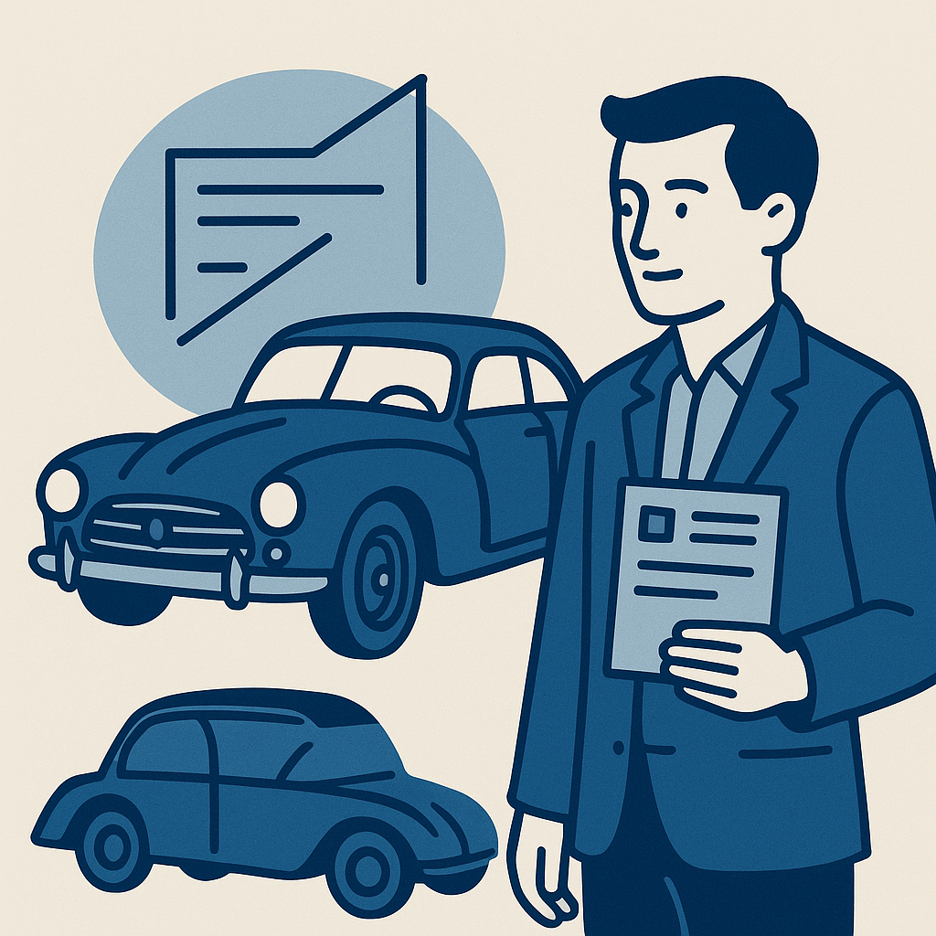 Illustration : Quand un véhicule est-il considéré comme de collection pour le changement de propriétaire de carte grise ?