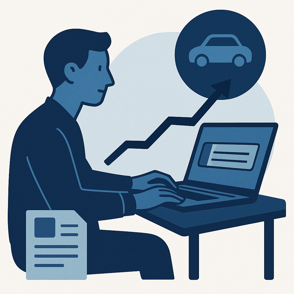 Illustration : Le futur de la carte grise en ligne : quelles prévisions ?