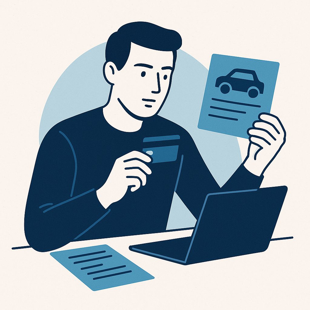Illustration : Recours au crédit pour payer sa carte grise : comment ça fonctionne ?