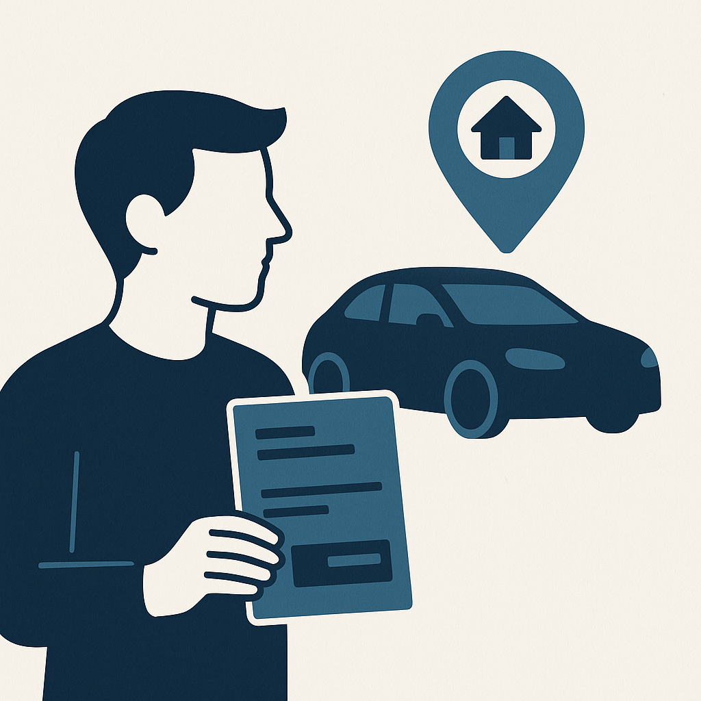 Illustration : À quoi sert exactement l’adresse sur une carte grise ?