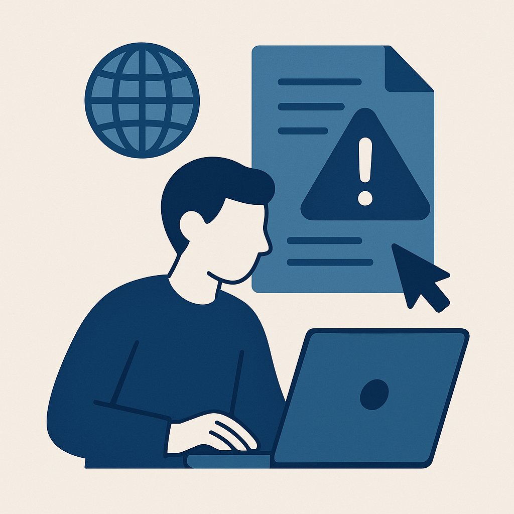 Illustration : Signaux d'alerte des sites non officiels pour la carte grise en ligne