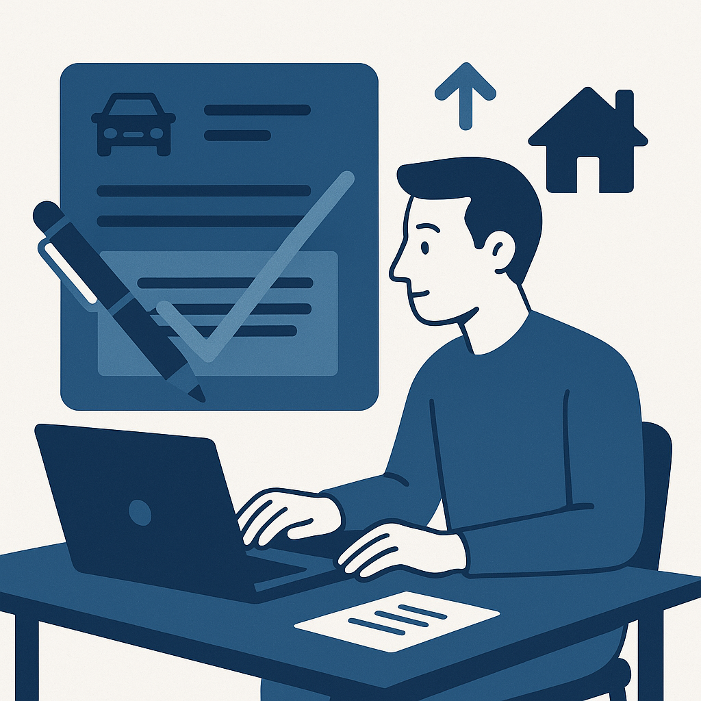 Illustration : Comment corriger une erreur d’adresse sur sa carte grise en ligne ?