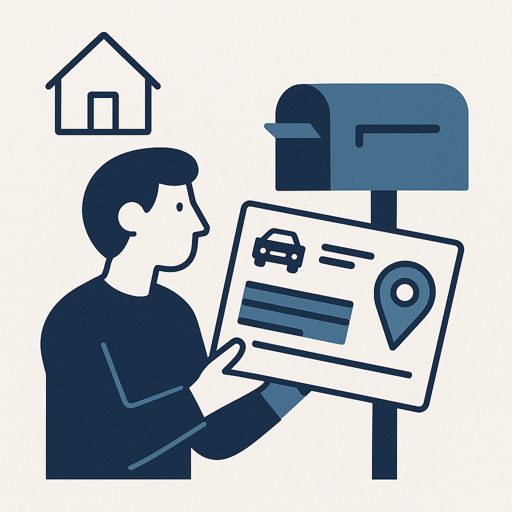Illustration : Quand doit-on signaler un changement d’adresse sur une carte grise ?