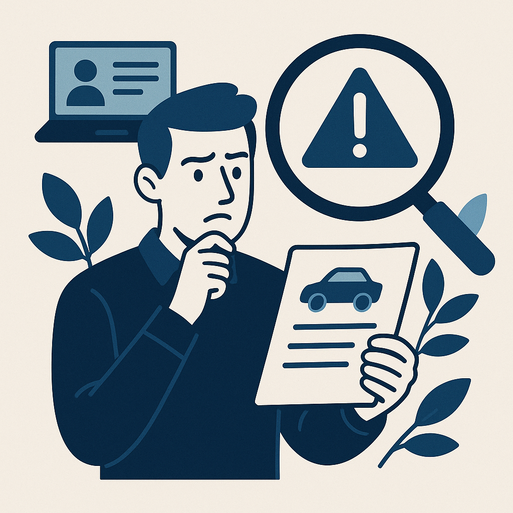 Illustration : Carte grise : les signaux d'alerte des offres frauduleuses