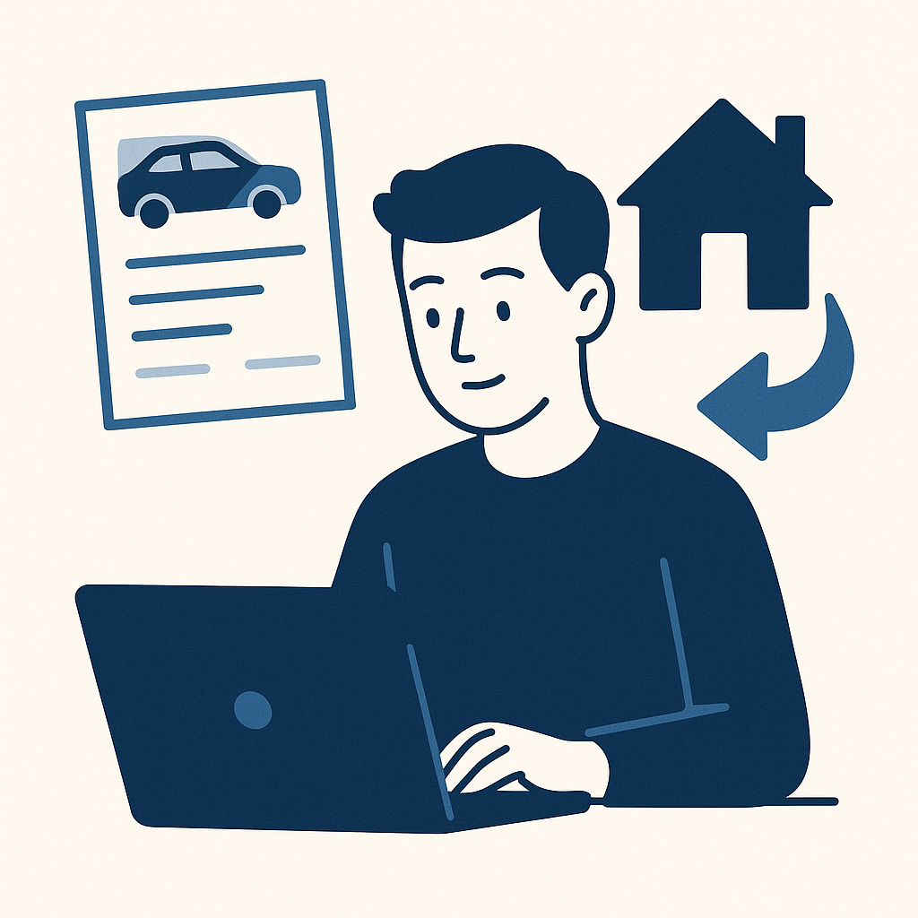 Illustration : Carte grise : est-ce que le changement d'adresse est gratuit ?
