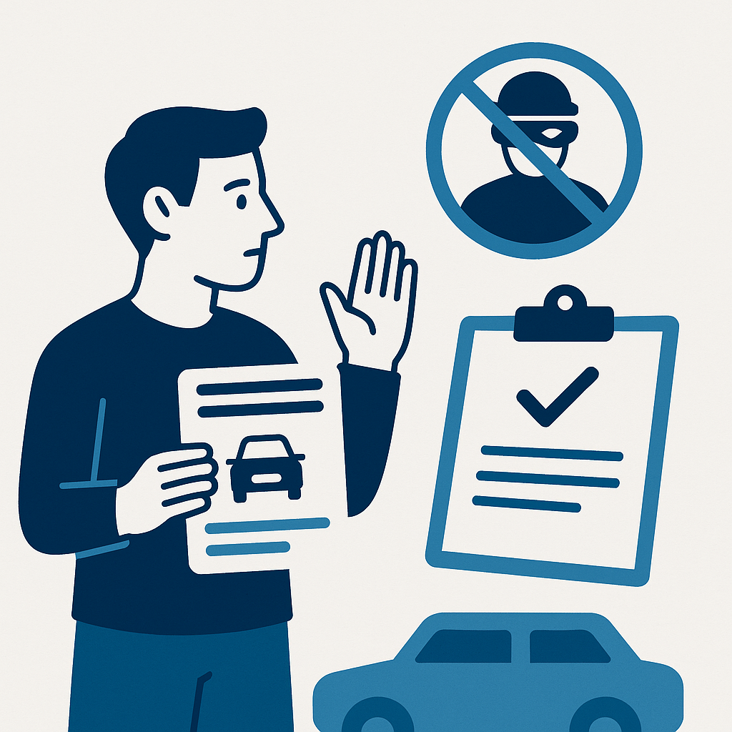 Illustration : Comment déclarer un vol de carte grise ?