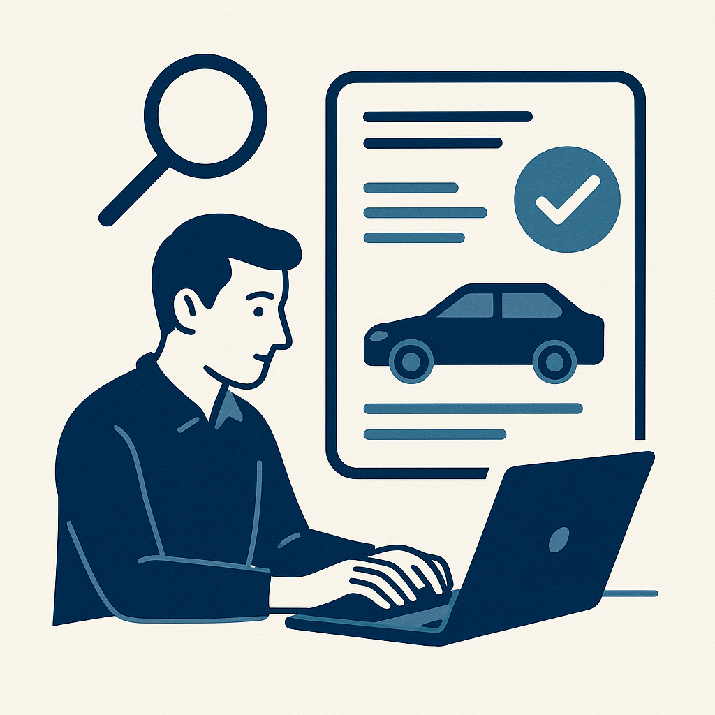 Illustration : Est-il possible d’obtenir une fiche d’identification de véhicule en ligne ?