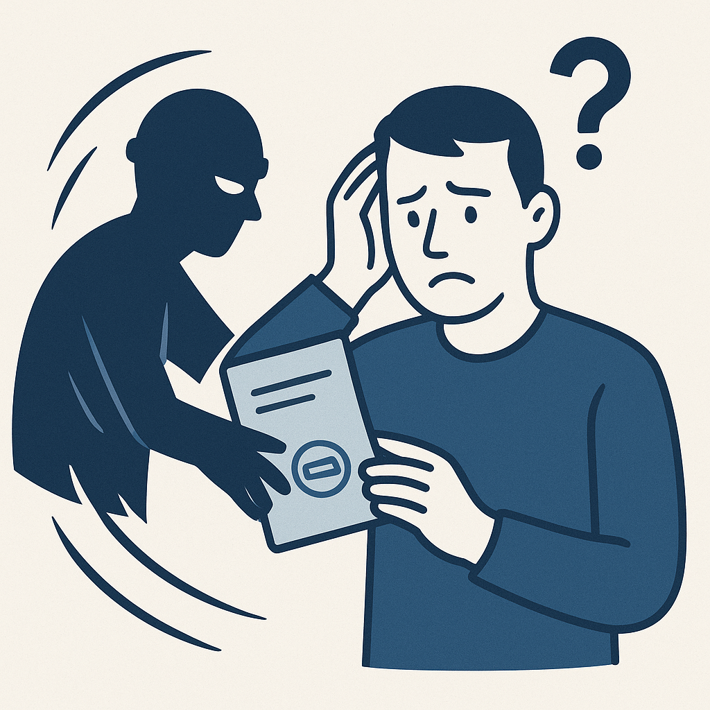 Illustration : Que faire en cas de vol de carte grise ?
