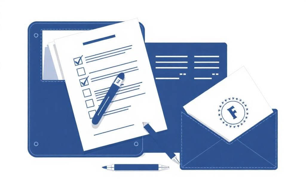 Illustration : documents à fournir pour une démarche de carte grise